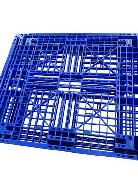 BGU板塑料网田字卡板双格面大盘防潮叉托车仓库货物地台板塑料托
