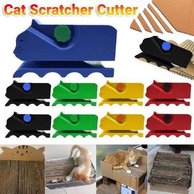 Cat Scratcher Cutter Machine Homemade Cardboard Cutter for