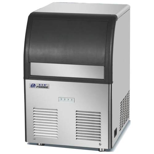 晶百誉BY-120商用全自动方冰一体式制冰机60KG冰块机酒吧奶茶店