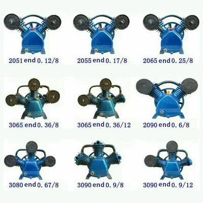 屹邦空压机配件双缸2051 2055 2065 3065 2090 3080活塞泵头机头