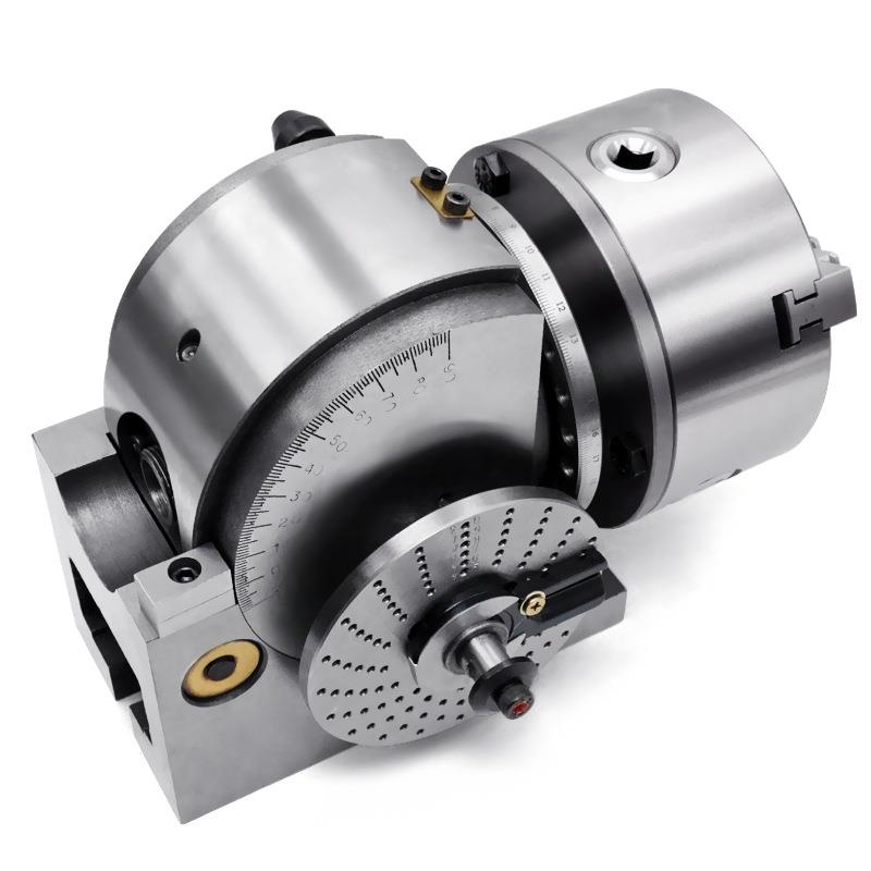 台湾BS-0/BS-1精密铣床分度头万能分度头中心高100mm/128mm
