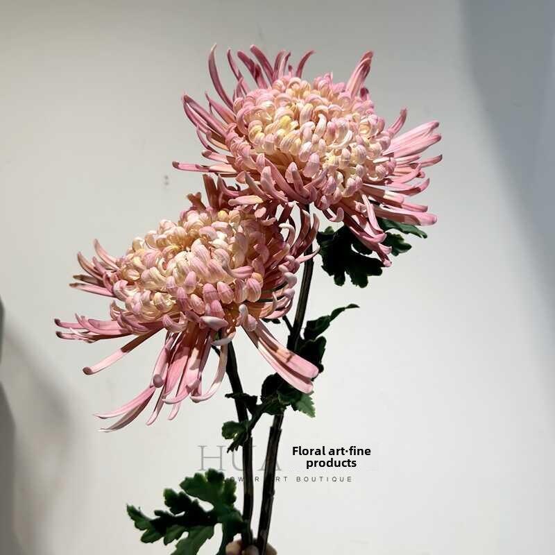 新中式插花素材软装造景彷真花假花万寿菊装饰摆件假植物