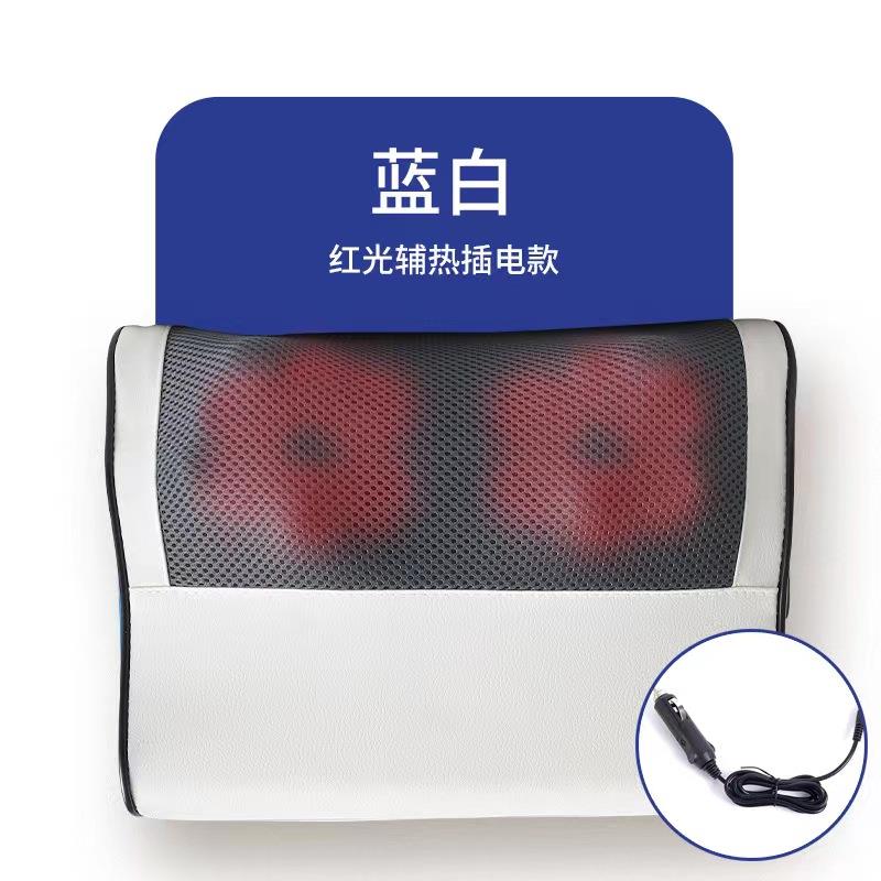 高档苏的部品颈椎摩按摩器家用全身腰部背揉捏脖子加热腿部正腰椎