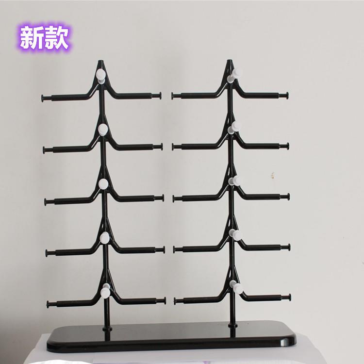 柜台展示架 眼镜展示架 收纳台道具支架墨镜太阳眼镜展示架双排
