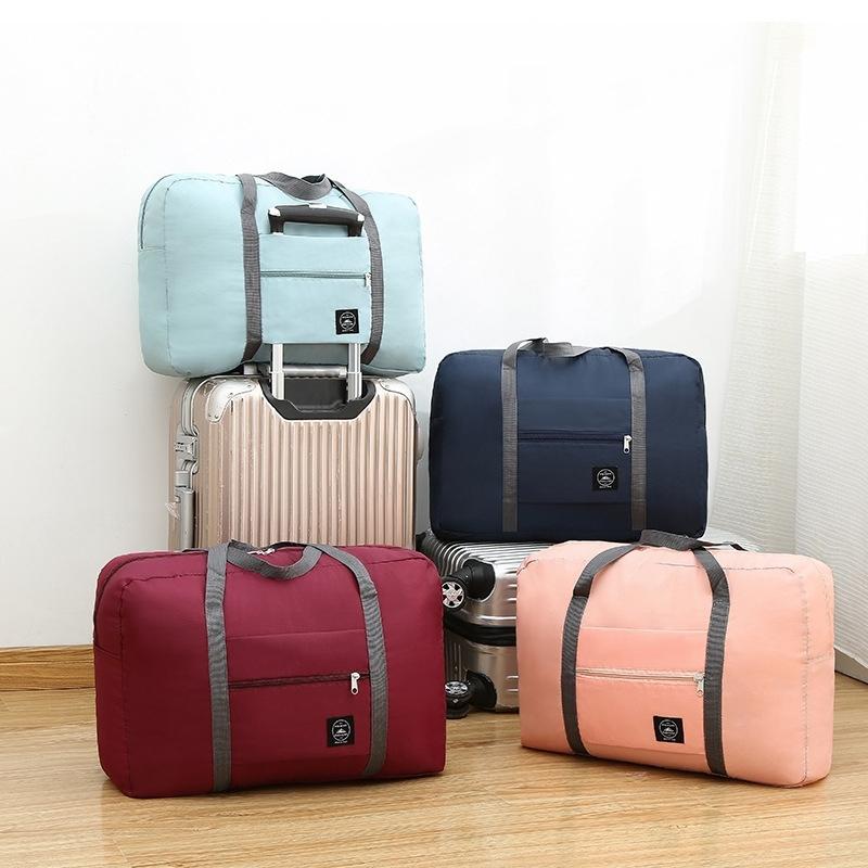 2022 New Nylon Foldable Travel Bags Unisex Large Capacity Ba