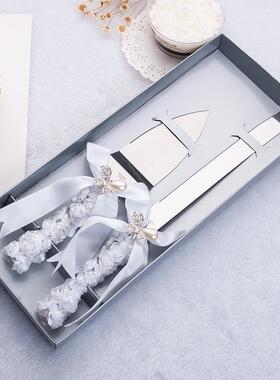 欧式刀叉套装礼品婚礼纪念品21222324婚庆不锈钢蛋糕刀铲