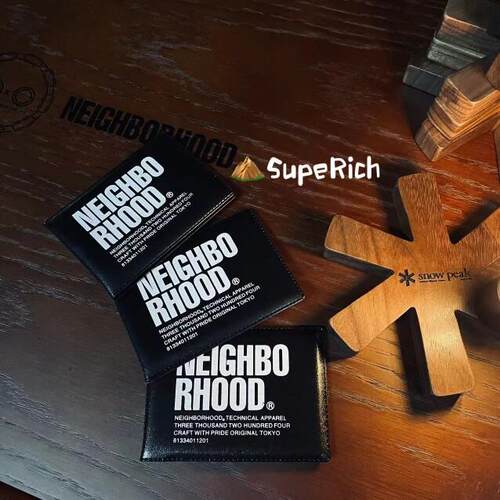 包邮ID CARD CASE 23FW行驶证皮套NBHD驾驶证身份证银行卡包证件