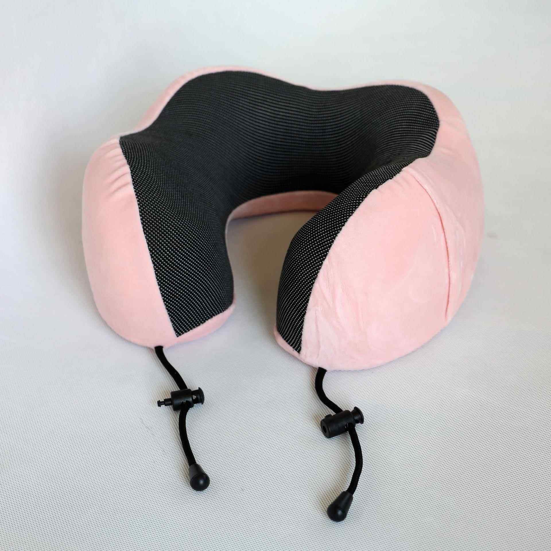 记忆棉u型枕可收驼纳慢峰午活动02记忆枕旅行用办公室用回弹睡枕