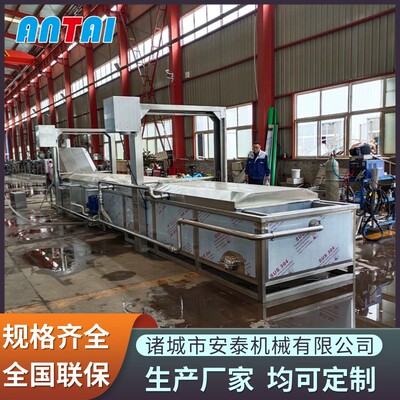 机凤爪加工蒸煮设产备爪加工生产连续蒸煮LPV柠檬鸡爪鸡加工生设