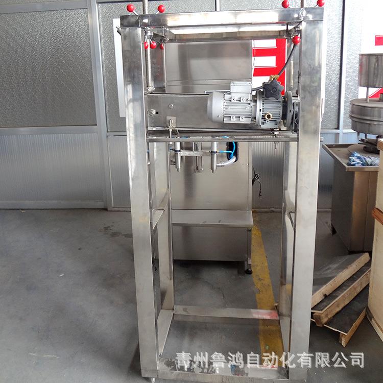现货全自动直线压盖机封口 塑料防伪盖便捷直线封口机压盖机