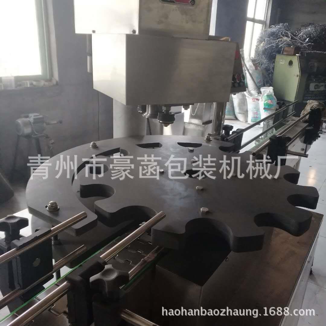 封全自动口机马口铁易拉罐RVX灌装封口机装可乐八宝饮料灌粥封口