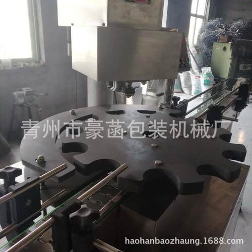 全自动封口机 马口铁易拉罐灌装封口机 可乐八宝粥饮料灌装封口
