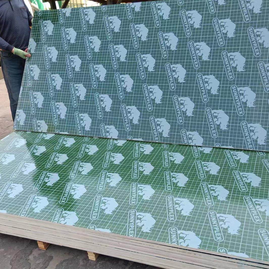 建筑施工贴面覆膜板胶合板多层板桥梁工程木板整板建设三合板
