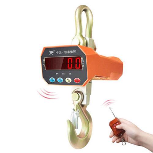 1吨电子秤吊钩秤500kg吊磅电子吊秤5t吊称/挂钩秤t2行车称无线勾