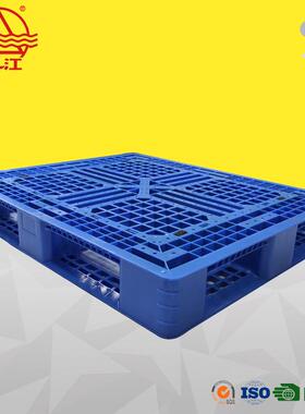 1200*10转0网格田字型塑料托盘叉车栈板货物堆垛ONZ周立塑胶卡0库