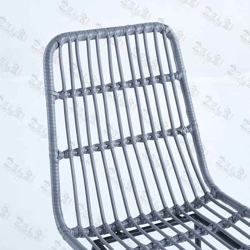 户外桌椅A-2102椅黄藤织休闲靠编椅子阳台花园藤编椅室外厅背休闲