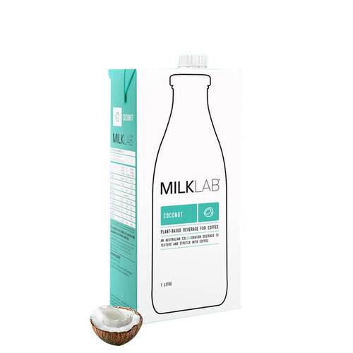 Milklab家庭聚会聚餐解腻饮料椰奶1L/瓶咖啡调制椰香拿铁商用
