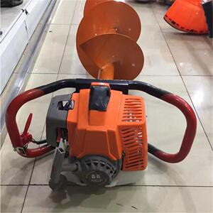 WEV油型手提式钻洞机小二冲程挖混合坑机农民种植小地钻