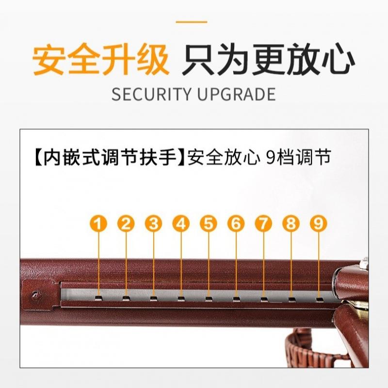 椅子折叠躺椅藤椅藤编靠背单人凉椅午休阳台家用休闲老人靠椅懒人