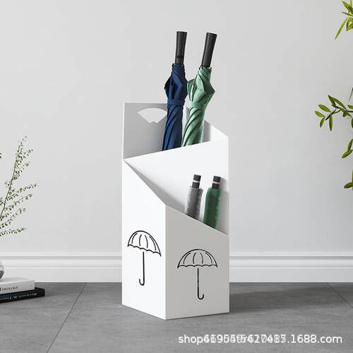 家用门口挂放伞置物架子雨伞架收纳架酒店大堂商用雨伞桶装伞桶