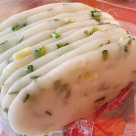 上海糯勿糯 葱花年糕 650G 每日新鲜手工 不放防腐剂 散装 传统