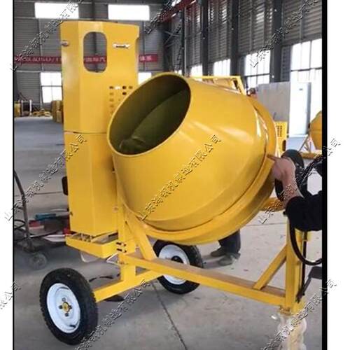 移动柴油滚筒搅拌机 小型混凝土搅拌机 建筑工地300L500L搅拌机