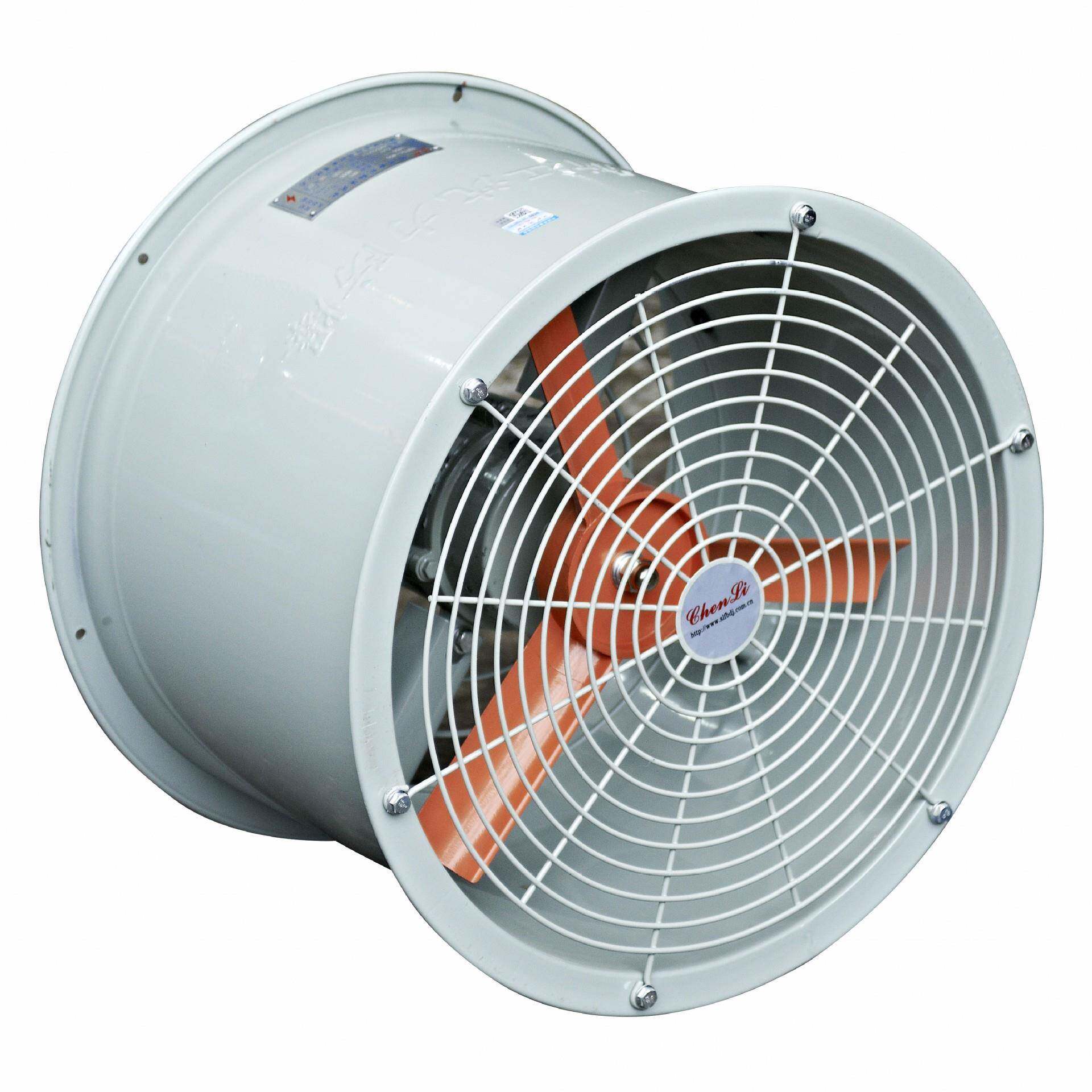沈力厂家直供SF3.5-2低噪声轴流风机0.75kw设备配套管道风机