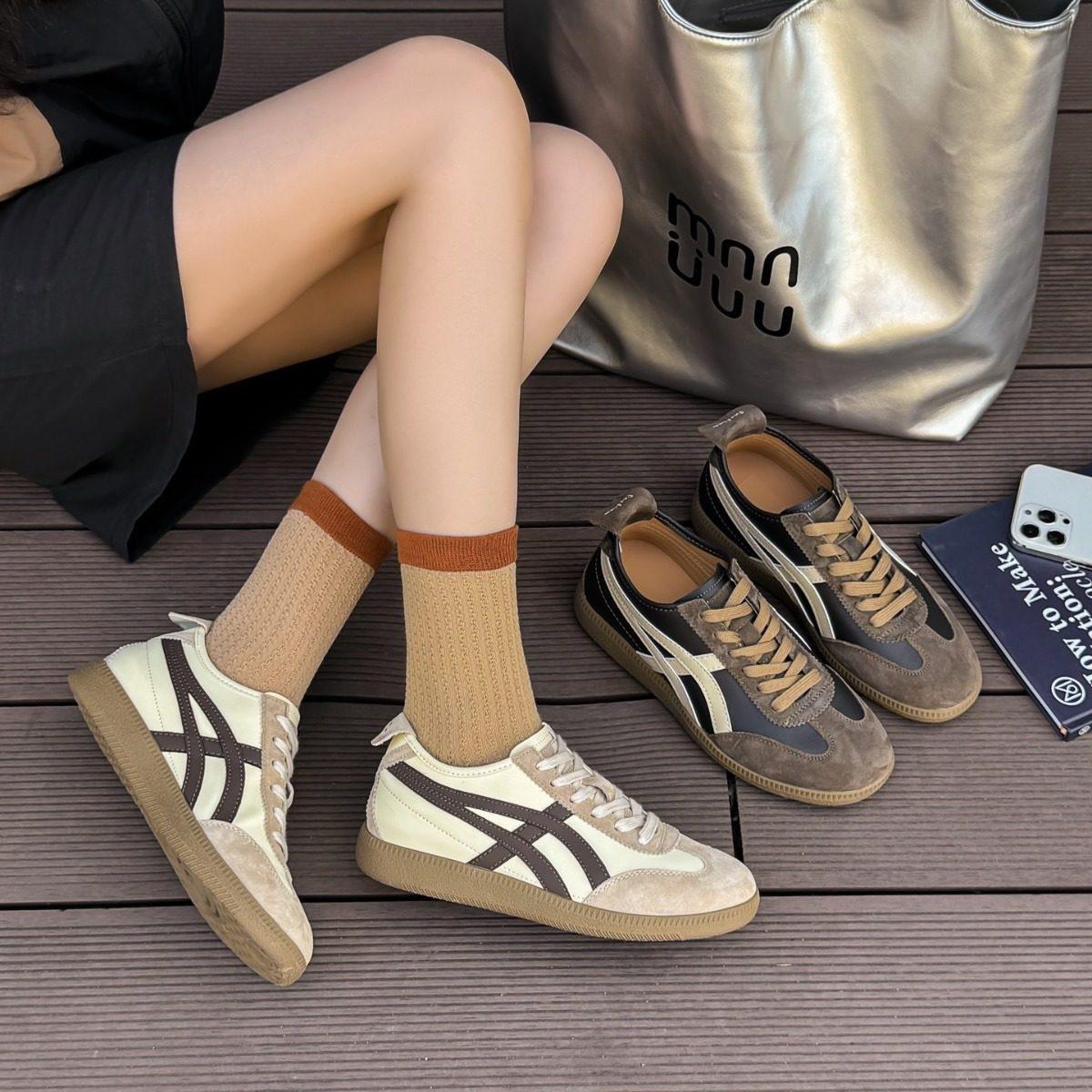 复古学生软底百搭休闲运动老爹鞋