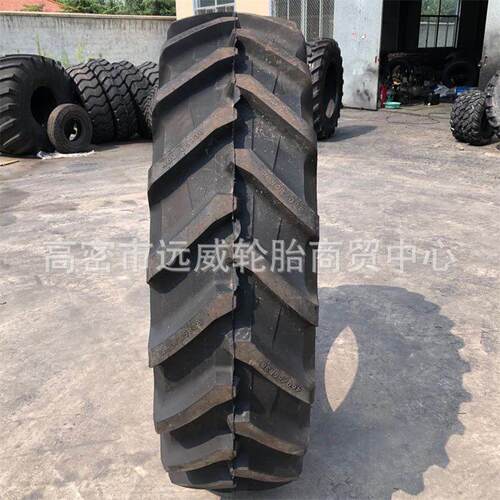 甲字 前进拖拉机子午线轮胎420/85R30农业机械人字花纹真空轮胎