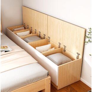 床边窄夹缝储物柜家用卧室靠墙加宽拼接长条柜小户型床尾柜置物架