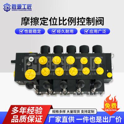 掘进机多路阀 三系列摩擦定位比例控制阀 负载敏感比例多路阀