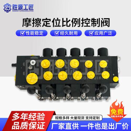 掘进机多路阀 三系列摩擦定位比例控制阀 负载敏感比例多路阀