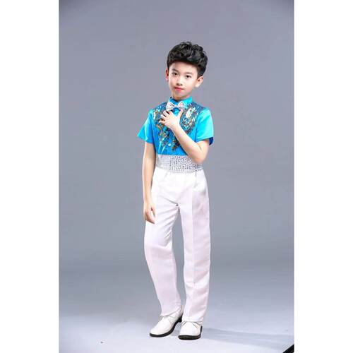 高档园新款儿童蓬主蓬裙幼儿舞蹈公裙洋装女童片纱裙表演服演出亮