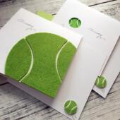 网球卡 TYZ3 手工贺卡生日贺卡定制贺卡高档贺卡祝福贺卡