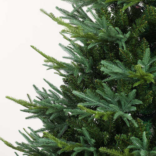 欧美圣诞树家用大型加密场景装饰品圣诞节PVC仿真常青松现货