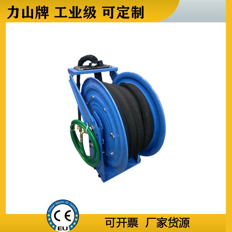双管卷管器油管卷盘autoreel高压清洗自动液压重型伸缩工业卷轴