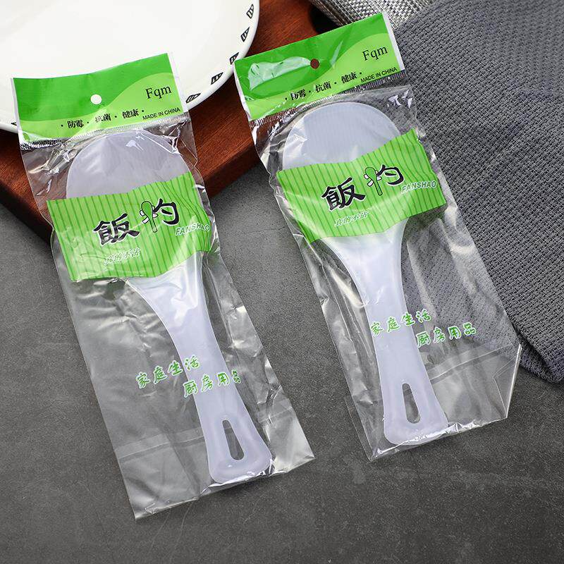 Non-stick plastic rice spoon for serving rice, kitchen elect