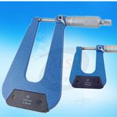 100 150 U型千分尺0.01 正品 300mm 青海青量深弓架千分尺0