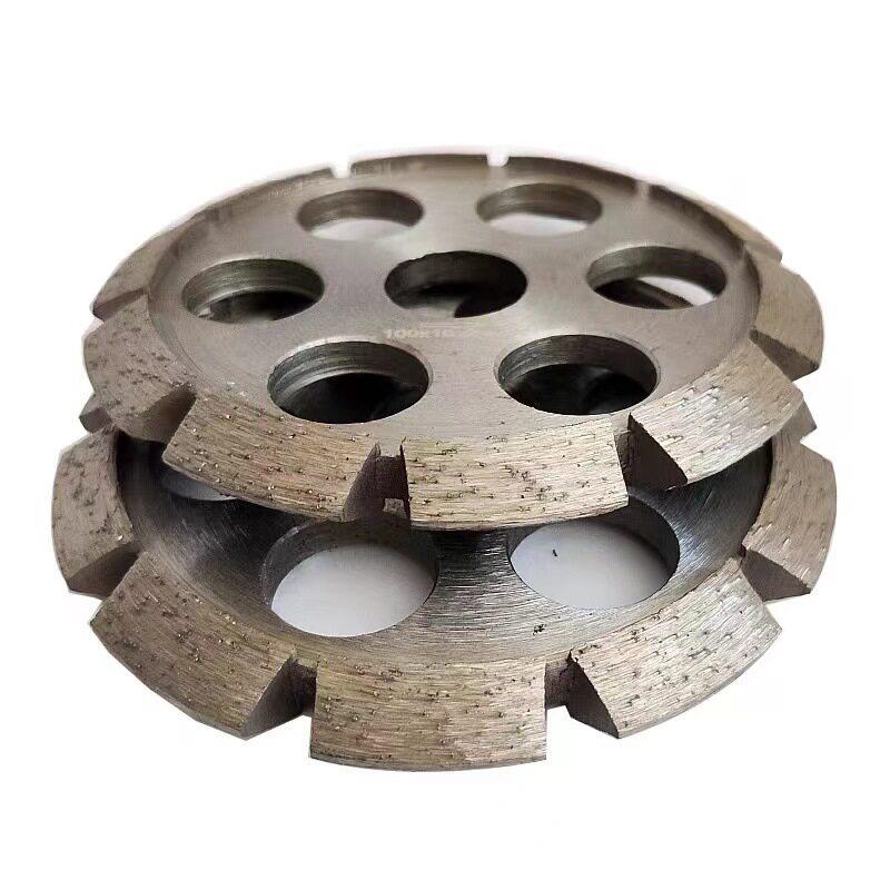 [自营]直径100/125mmV型尖齿清缝开槽轮切割片混凝土石材磨边轮切