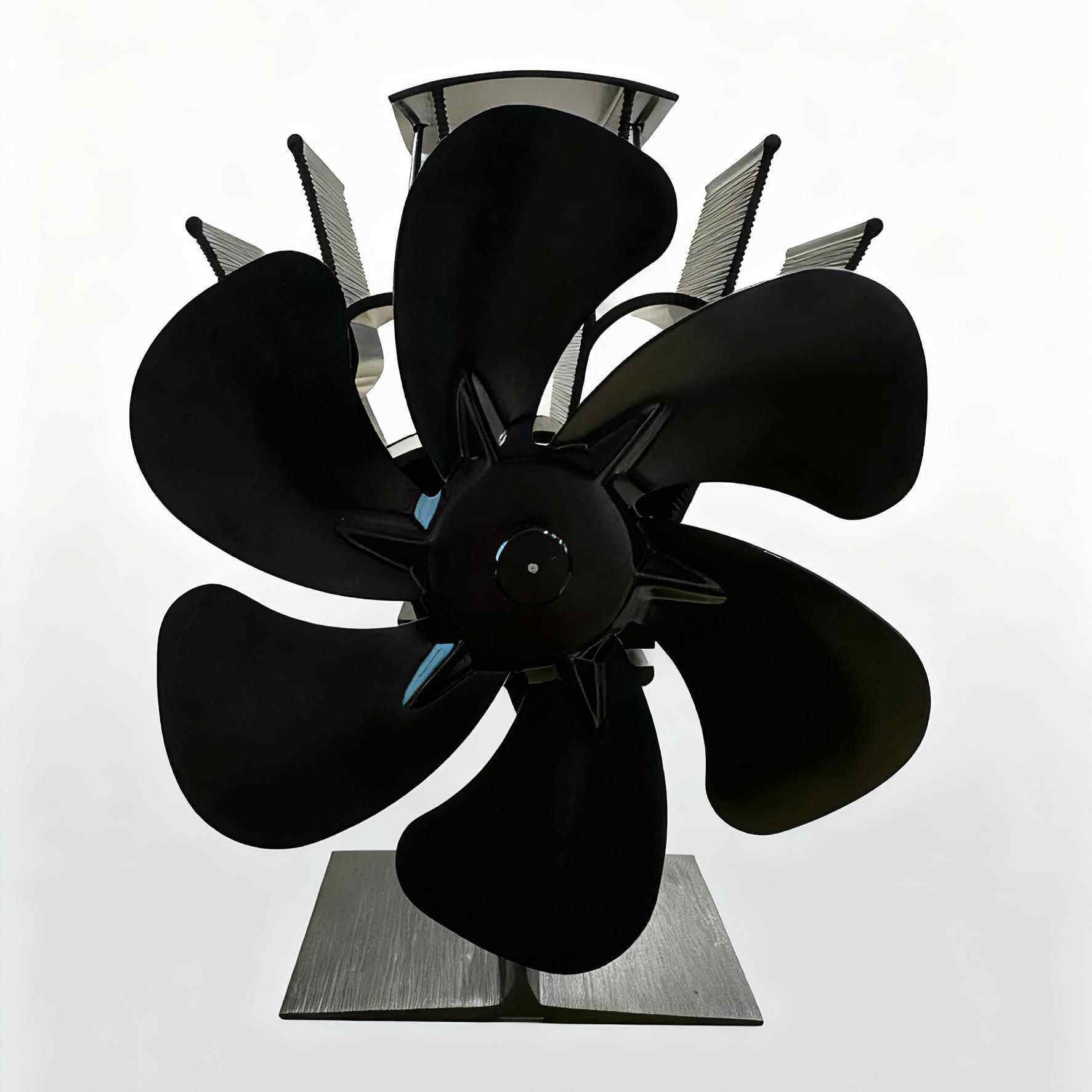 壁炉风扇热能风扇户外冰钓柴火炉户外取暖煤油炉高温发电卡式炉