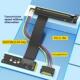 Ngff 16X延长线连接线缆Nvme到Pci 16X延长线 Key到Pci M.2