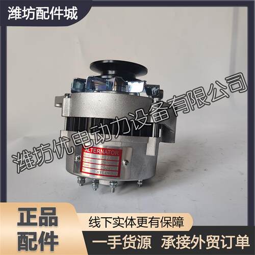 潍柴华丰4102潍坊华东柴油发动机4100铲车装载机750W发电机JF27A