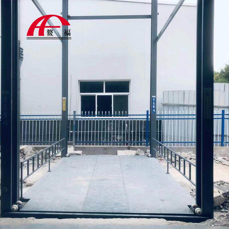汽车展厅汽车楼层升降机4s店汽车升降平台厂家供应双链条提升