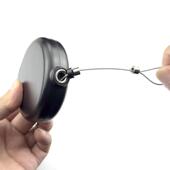 自动伸缩丝超长10米P029钢绳拉线盒线抗拉收线卷器顺畅收缩牵引绳