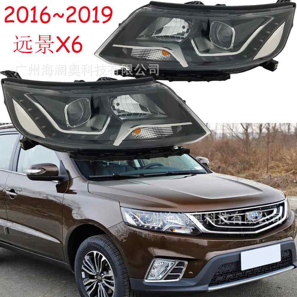 适用吉利远景X6大灯总成前照灯雾灯2016~2019款