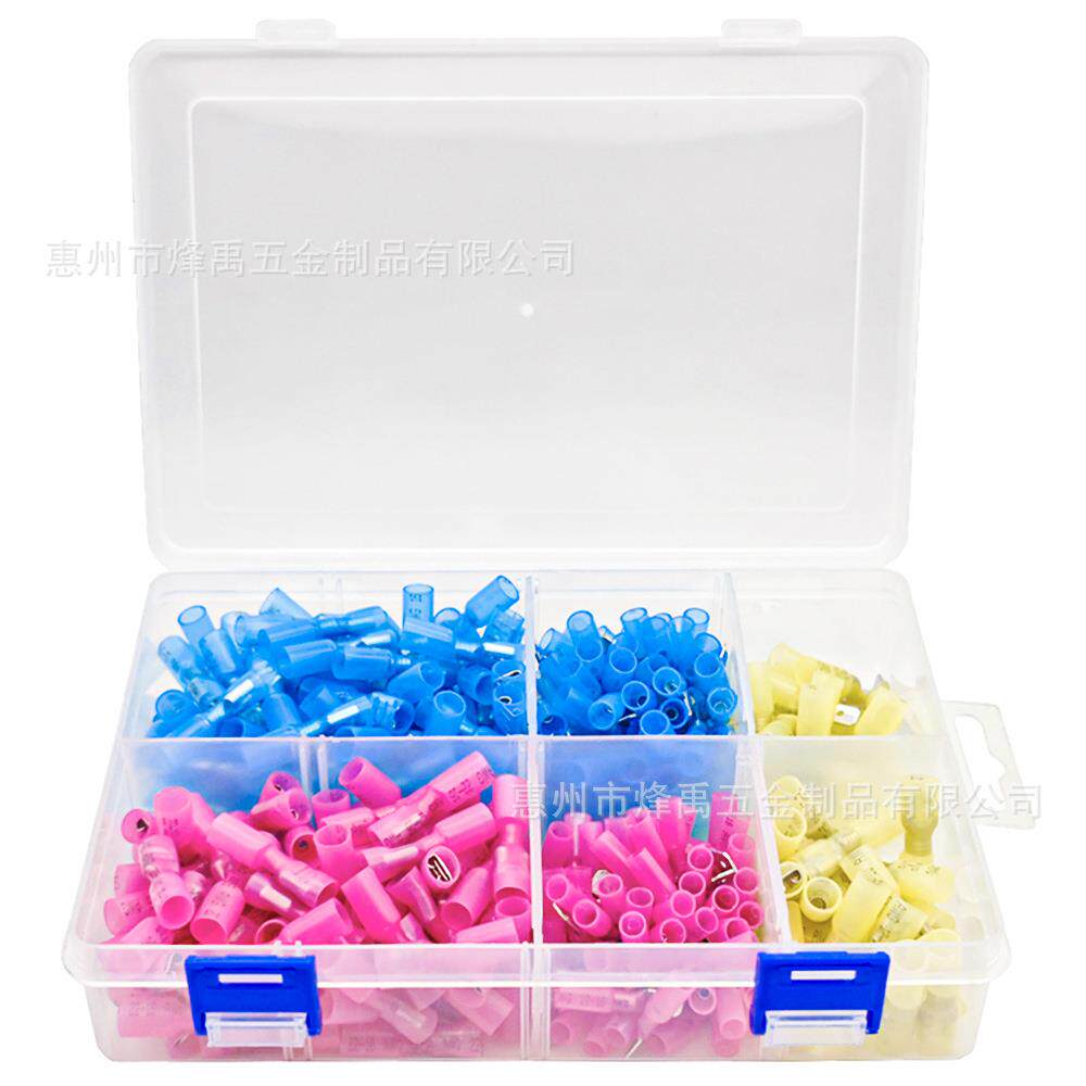 跨境320PCS MDNY/FDNY插簧插片热缩防水接线端子公母绝缘端头