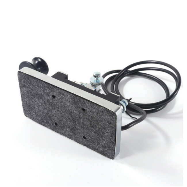 常熟K4重型电键摩斯码电键 3.5mm/6.5mm插头CW短波电键无线电台