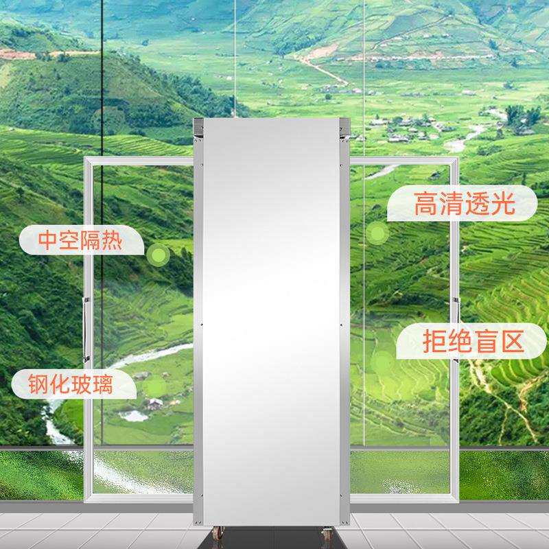华尔双面玻璃门冰柜商用冷柜便利店冰箱展示柜前后开门冷藏饮料柜