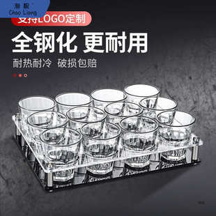 家用批发摔防角杯ktv 八饭店 啤酒新品 只钢化玻璃酒吧装 杯子10