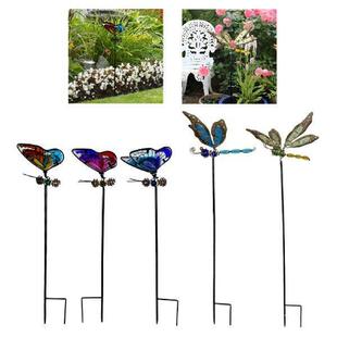 Butterfly Stake Landscape Decor Garden